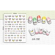 3D Nail Stickers - CA-192